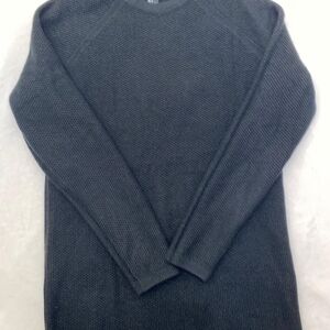 H&M Gray Crewneck Sweater Classic Knit Design